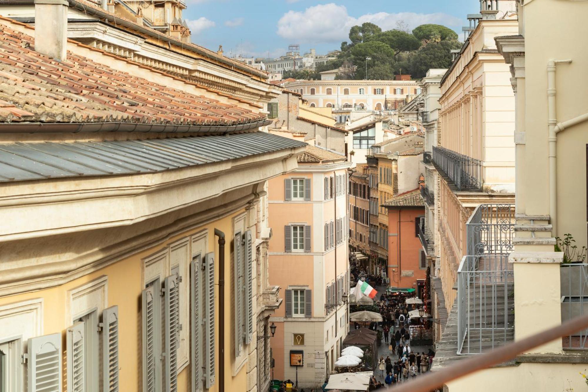 Trevi Charming Penthouse Apartment Rome Exterior photo