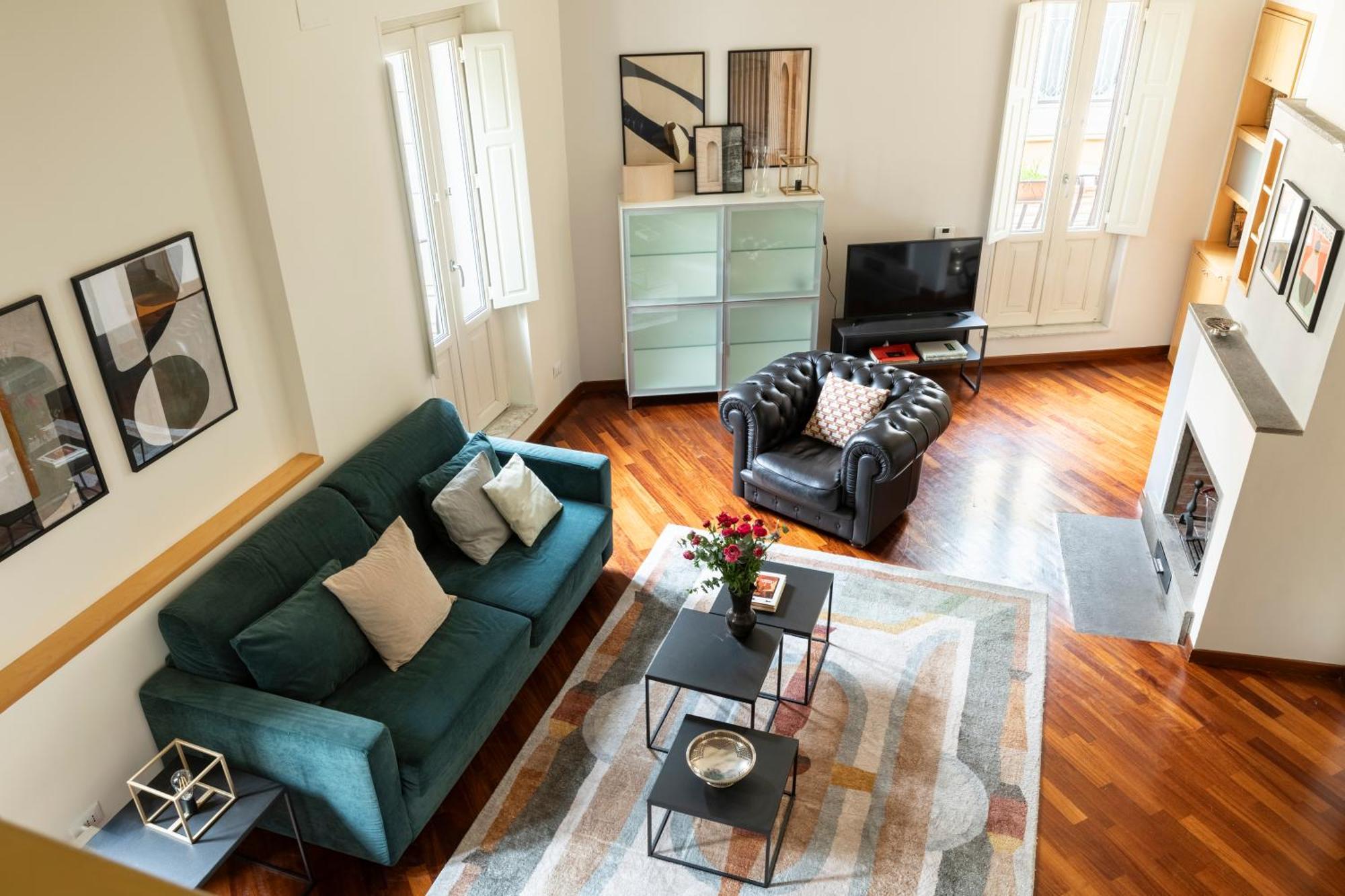 Trevi Charming Penthouse Apartment Rome Exterior photo